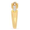BUY 14K GOLD REAL WHITE DIAMOND GEMSTONE CLASSIC RING