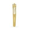 BUY NATURAL WHITE DIAMOND GEMSTONE CLASSIC RING IN 14K GOLD