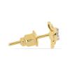 BUY REAL WHITE DIAMOND GEMSTONE CLASSIC EARRINGS IN 14K GOLD