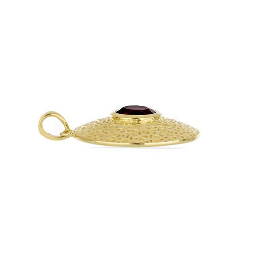 BUY REAL BLACK ONYX SINGLE BRASS PENDANT