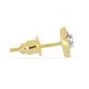 BUY 14K GOLD GENUINE WHITE DIAMOND GEMSTONE CLASSIC EARRINGS