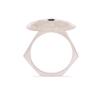 BUY AFRICAN AMETHYST GEMSTONE BRASS RING