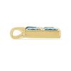 BUY REAL LONDON TOPAZ GEMSTONE MULTI STONE FASHION PENDANT