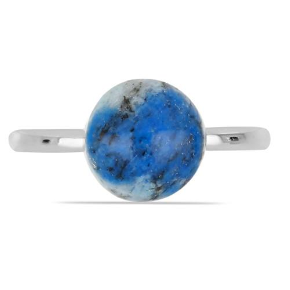 BUY 925 SILVER NATURAL K2 JASPER GEMSTONE RING