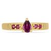 BUY NATURAL RHODOLITE MULTI GEMSTONE RING IN STERLING SILVER