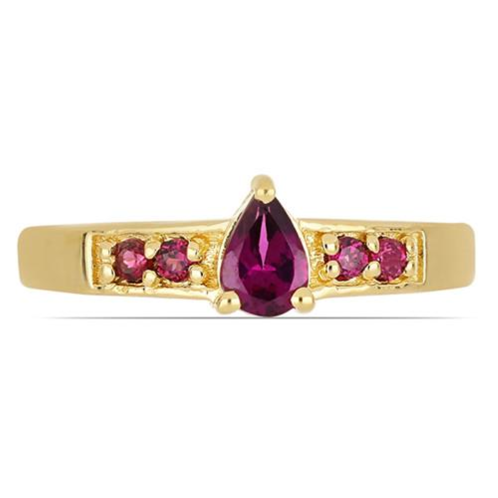 BUY NATURAL RHODOLITE MULTI GEMSTONE RING IN STERLING SILVER