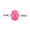 BUY STERLING SILVER NATURAL PINK ETHIOPIAN OPAL GEMSTONE RING