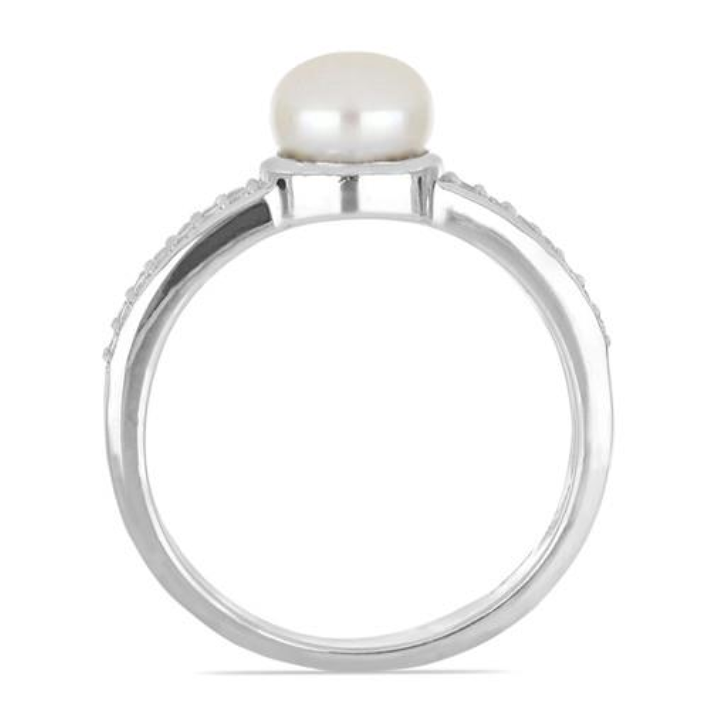 BUY GENUINE WHITE FRESHWATER PEARL GEMSTONE IN 925 SILVER