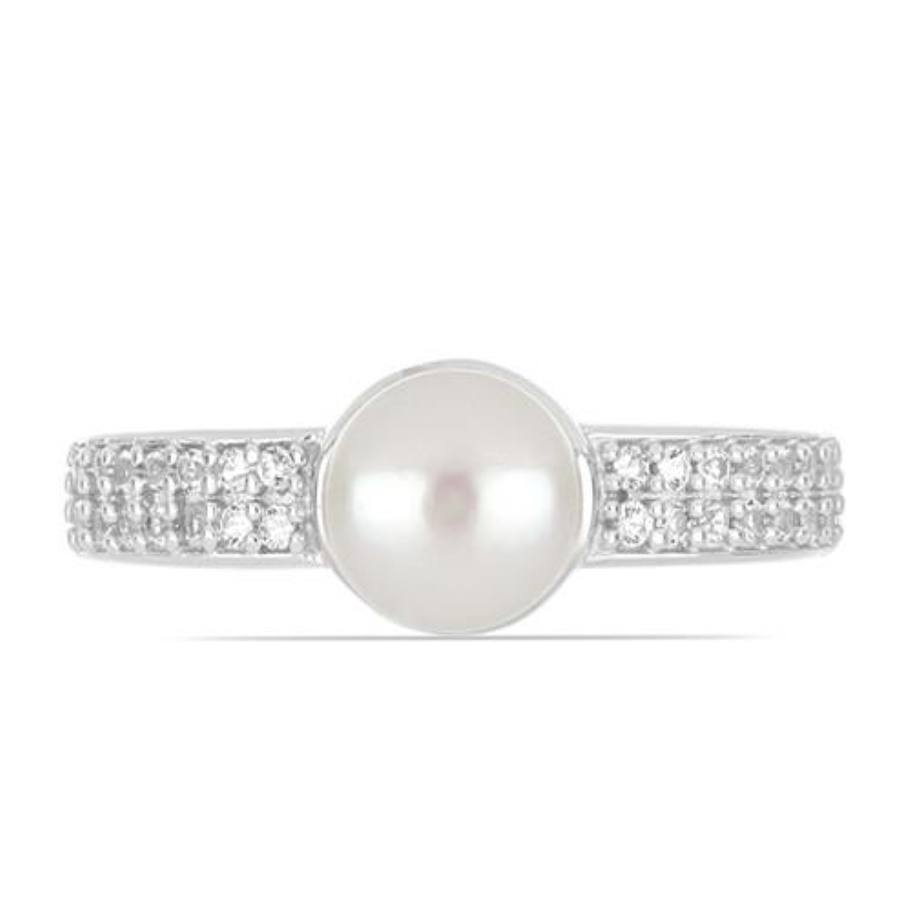BUY GENUINE WHITE FRESHWATER PEARL GEMSTONE IN 925 SILVER