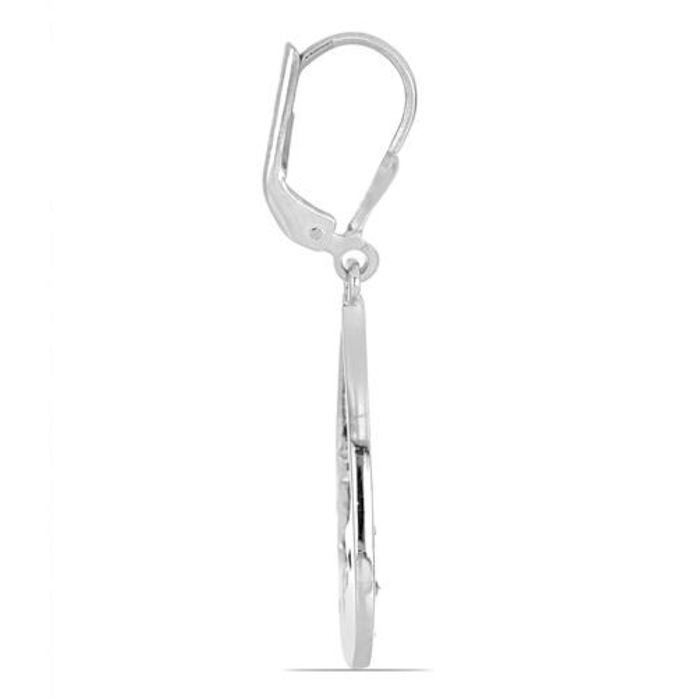 BUY 925 SILVER AUSTRIAN MARCASITE GEMSTONE  EARRINGS