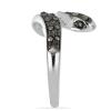 BUY 925 SILVER AUSTRIAN MARCASITE GEMSTONE SNAKE RING