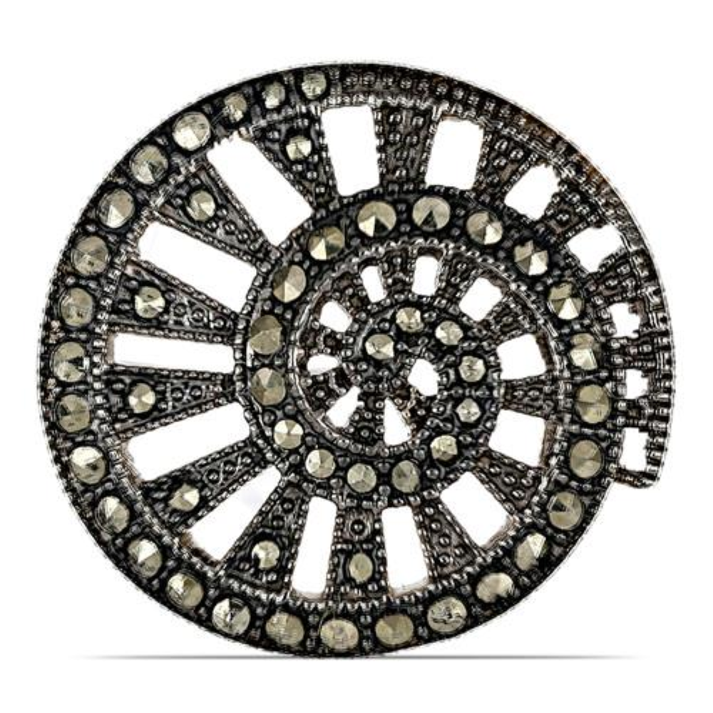 BUY 925 SILVER AUSTRIAN MARCASITE GEMSTONE STYLISH RING