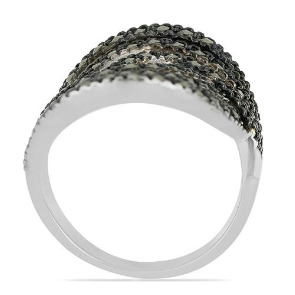 BUY 925 STERLING SILVER AUSTRIAN MARCASITE GEMSTONE STYLISH RING
