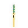 BUY NATURAL EMERALD GEMSTONE RING IN 925 STERLING SILVER