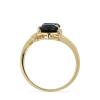 BUY 925 SILVER NATURAL BLACK SPINEL GEMSTONE CAT RING 