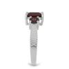 BUY 925 SILVER NATURAL GARNET GEMSTONE STYLISH RING