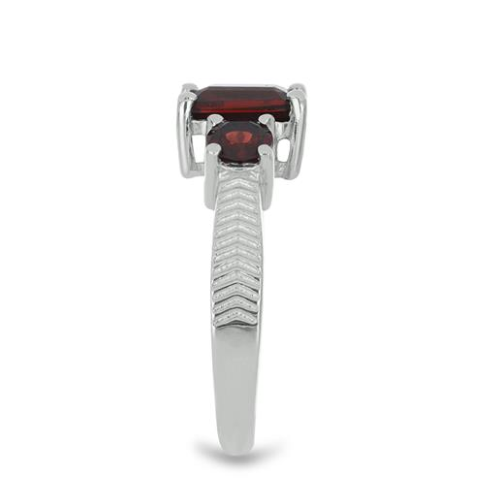 BUY 925 SILVER NATURAL GARNET GEMSTONE STYLISH RING