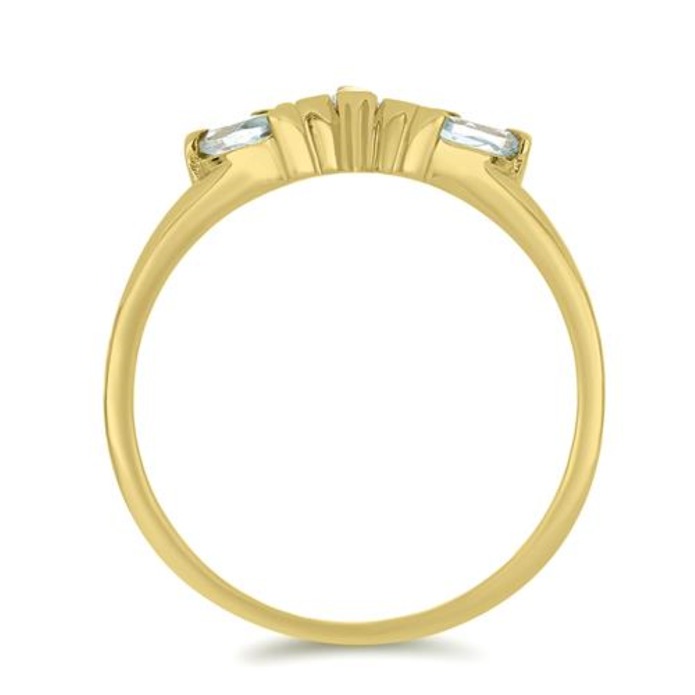 BUY REAL SKY BLUE TOPAZ GEMSTONE CLUSTER RING IN 925 SILVER 