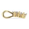 BUY NATURAL DIAMOND DOUBLE CUT PENDANT IN 14K GOLD 
