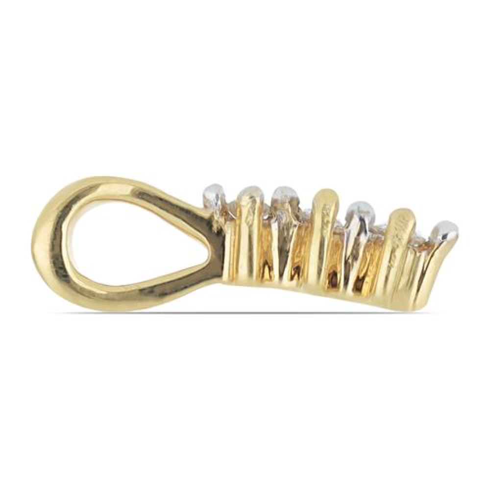 BUY NATURAL DIAMOND DOUBLE CUT PENDANT IN 14K GOLD 