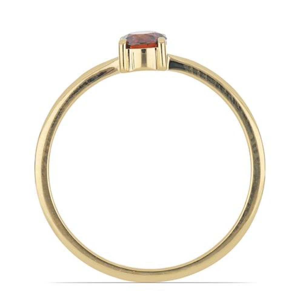 BUY 14K GOLD REAL GARNET GEMSTONE RING