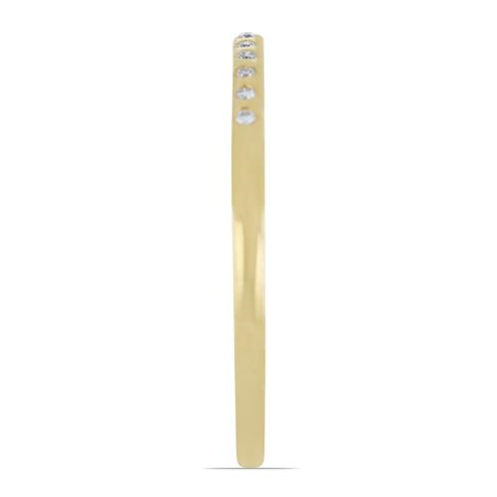 BUY DIAMOND DOUBLE CUT GEMSTONE RING IN 14K GOLD 
