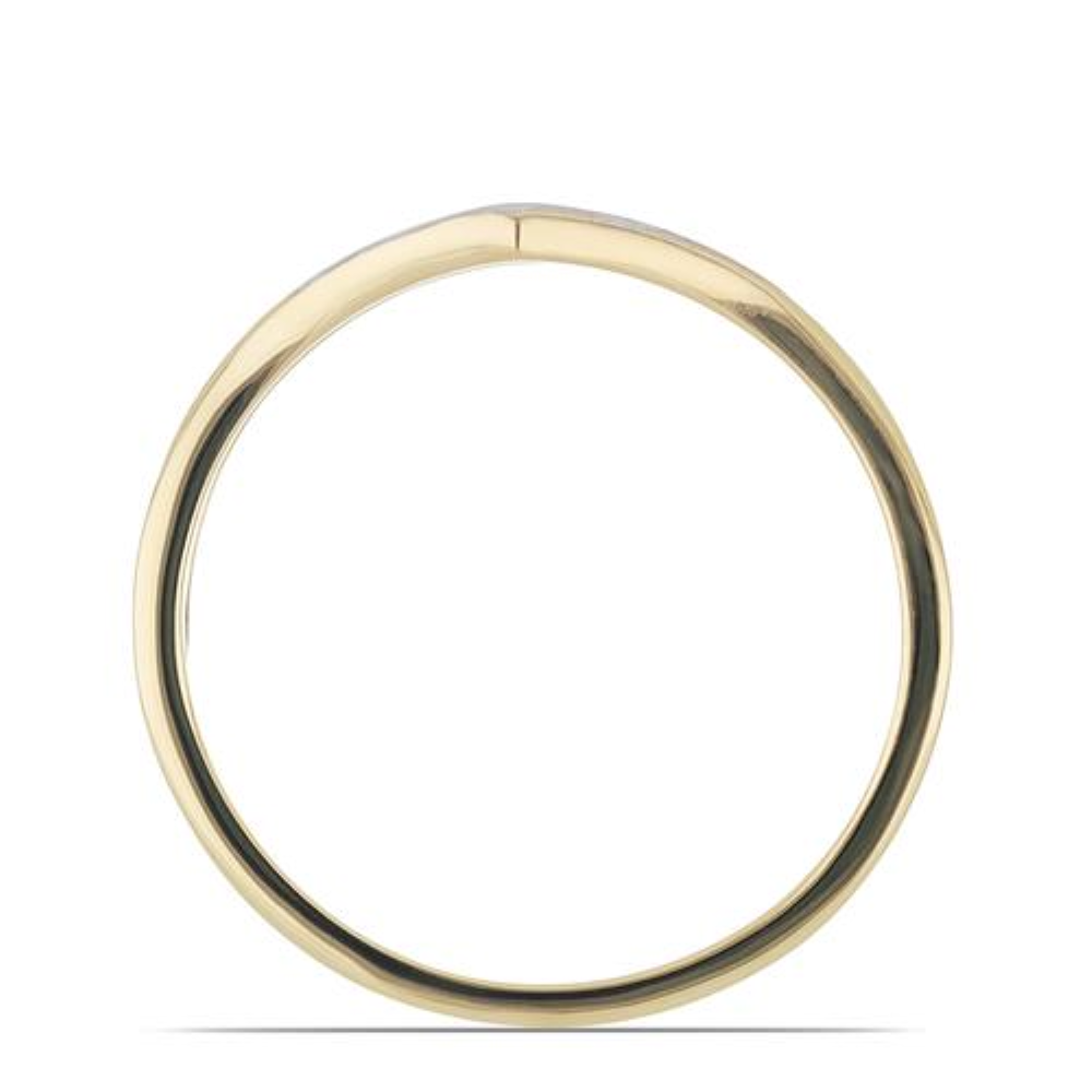 BUY 14K GOLD DIAMOND DOUBLE CUT GEMSTONE RING 