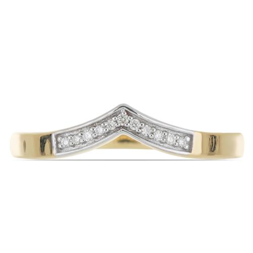 BUY 14K GOLD DIAMOND DOUBLE CUT GEMSTONE RING 