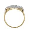 BUY REAL DIAMOND DOUBLE CUT GEMSTONE STYLISH RING IN 14K GOLD