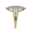 BUY REAL DIAMOND DOUBLE CUT GEMSTONE STYLISH RING IN 14K GOLD