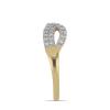 BUY DIAMOND DOUBLE CUT GEMSTONE STYLISH RING IN 14K GOLD