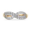 BUY DIAMOND DOUBLE CUT GEMSTONE STYLISH RING IN 14K GOLD