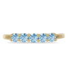 BUY 14K GOLD NATURAL AQUAMARINE GEMSTONE RING