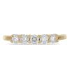 BUY 14K GOLD NATURAL WHITE TOPAZ GEMSTONE RING