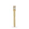BUY 14K GOLD NATURAL WHITE TOPAZ GEMSTONE RING
