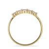 BUY 14K GOLD NATURAL WHITE TOPAZ GEMSTONE RING