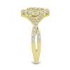 BUY REAL 14K GOLD DIAMOND DOUBLE CUT GEMSTONE RING