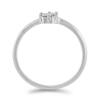 BUY DIAMOND DOUBLE CUT GEMSTONE RING IN 925 SILVER 