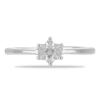 BUY DIAMOND DOUBLE CUT GEMSTONE RING IN 925 SILVER 