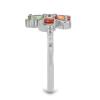 BUY 925 SILVER MULTI SAPPHIRE WITH WHITE ZIRCON GEMSTONE RING 
