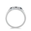 BUY STERLING SILVER REAL BLUE SAPPHIRE GEMSTONE RING 