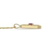 BUY AFRICAN AMETHYST GEMSTONE PENDANT IN 925 SILVER 