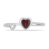 BUY NATURAL GARNET GEMSTONE RING IN 925 SILVER