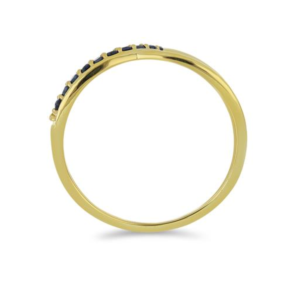 BUY 925 SILVER BLUE SAPPHIRE GEMSTONE RING