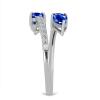 BUY STERLING SILVER RING WITH NATURAL BLUE SAPPHIRE GEMSTONE