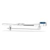 BUY 925 SILVER BROOCH WITH NATURAL LONDON BLUE TOPAZ GEMSTONE 