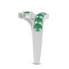 BUY 925 SILVER WITH EMERALD GEMSTONE RING