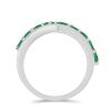 BUY 925 SILVER WITH EMERALD GEMSTONE RING