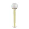 BUY GOLD PLATED FINISH NATURAL WHITE FRESHWATER PEARL GEMSTONE RING