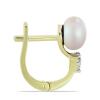 BUY 925 SILVER NATURAL WHITE PERAL GEMTSTONE EARRING